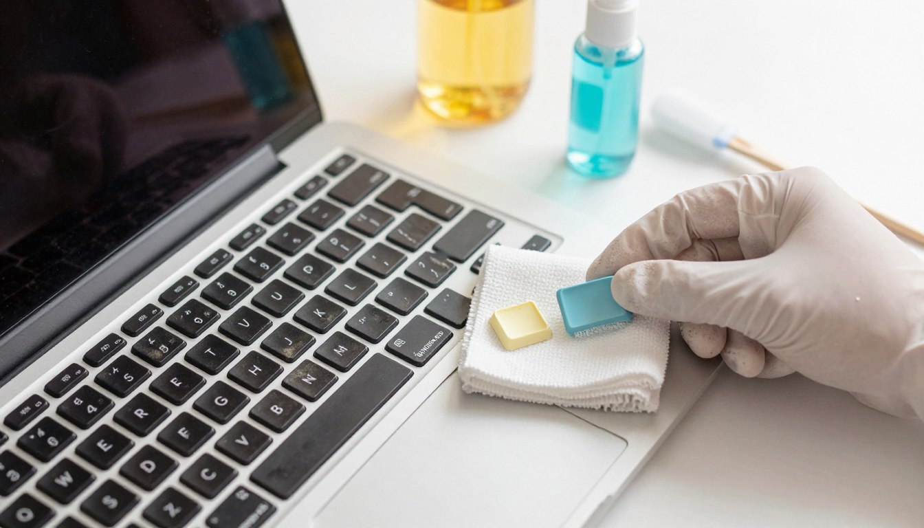 Hur man fixar klibbiga tangenter på en bärbar dator: steg-för-steg-guide