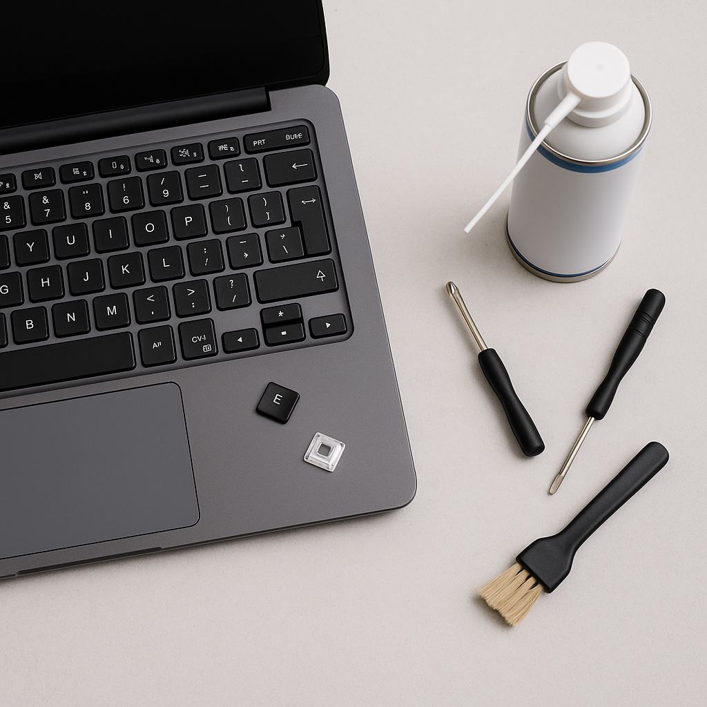 Felsökning av icke fungerande tangenter på bärbar dator