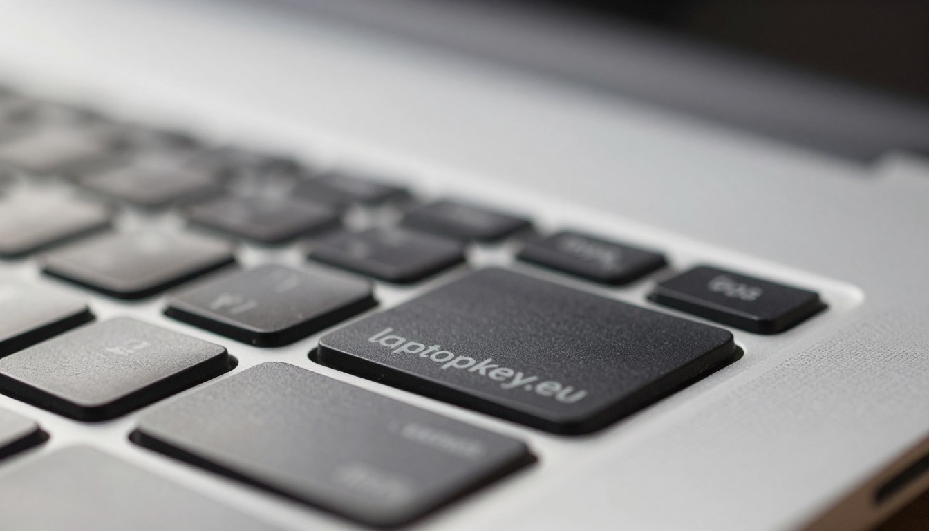 Struktur för laptop-tangent